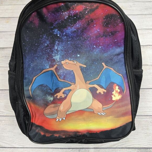 Vintage Pokemon Charizard Y2K Backpack Rare Adjustable Straps - Picture 2 of 11